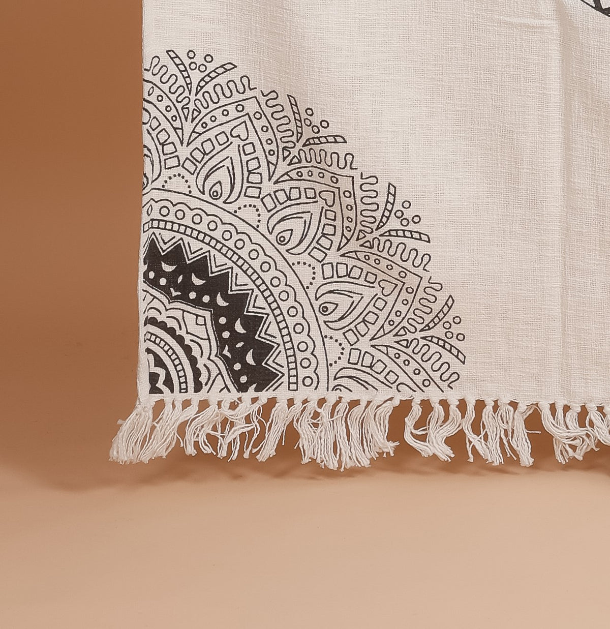 Namtar - Hand Block Printed Throw