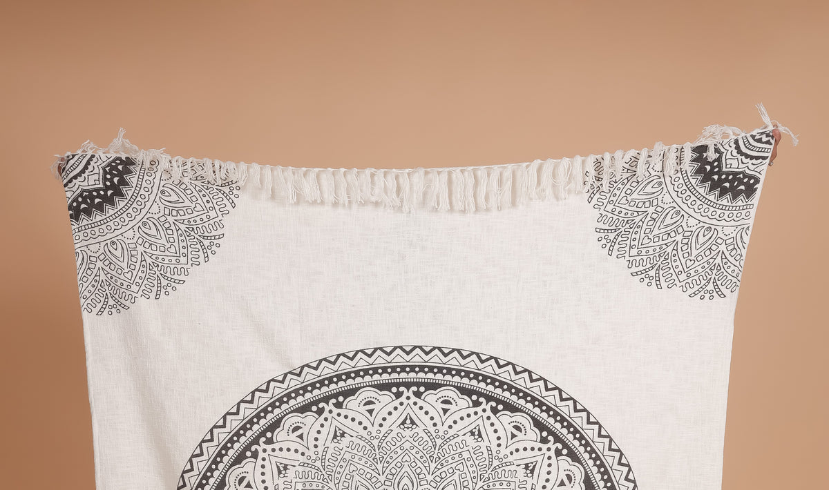 Namtar - Hand Block Printed Throw