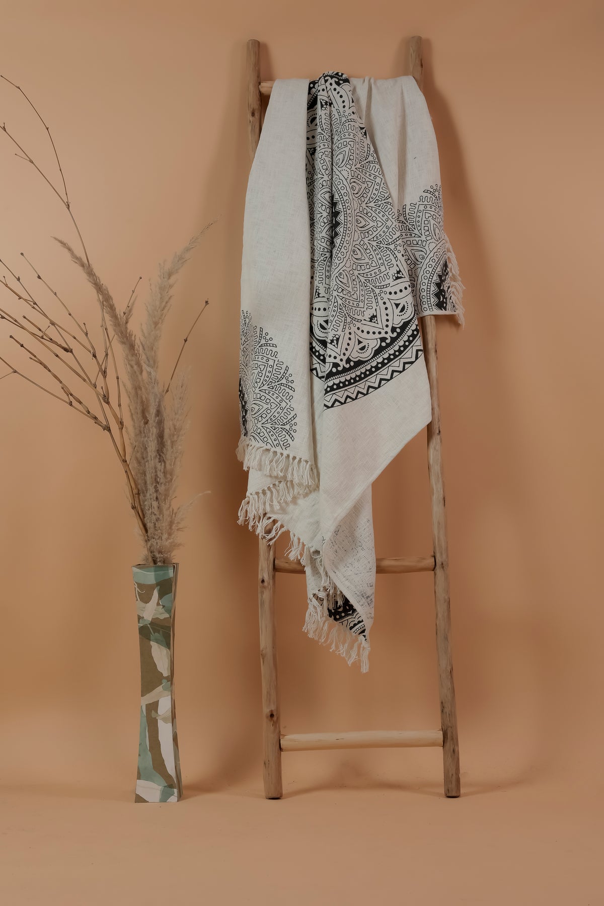Namtar - Hand Block Printed Throw