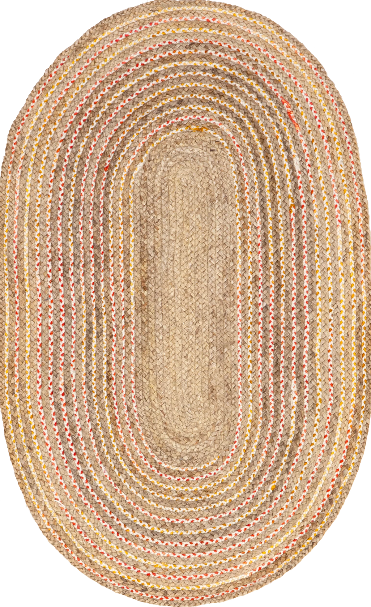 COLORA OVAL BRAIDED RUG