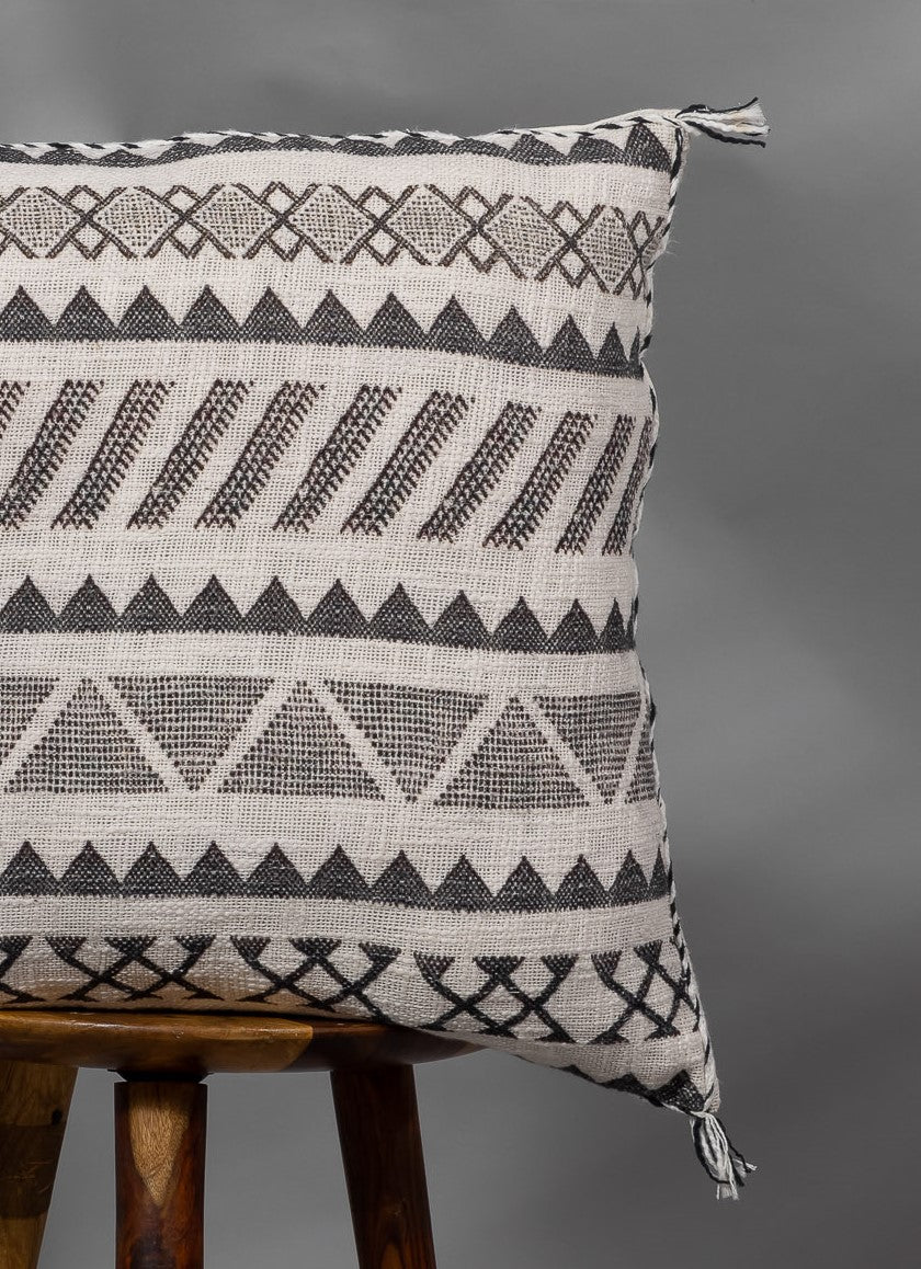 MYRICA - Hand Block Printed Cushion Cover