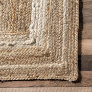 WILDWOOD BORDER BRAIDED RUG