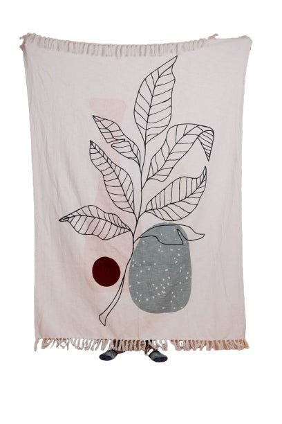 KOTTAYAM - Modern Design Printed Throw Blanket