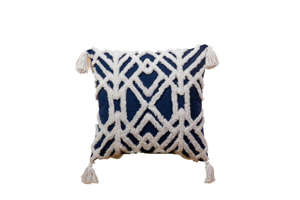 BISTHORTA - Designer Tufted Pillow Cover