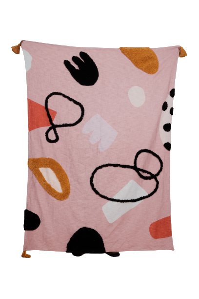SHIVPURI - Modern Design Printed Throw Blanket