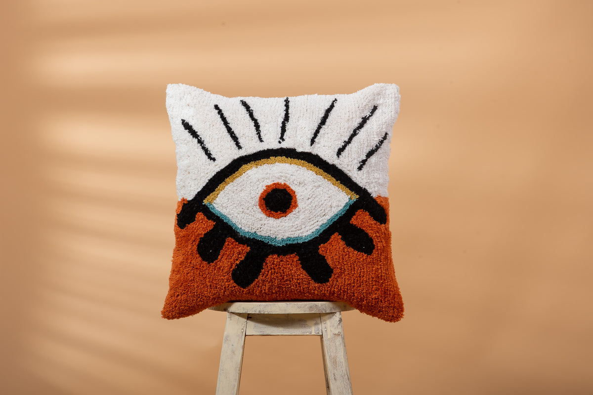 EYE - Designer Tufted Pillow Cover