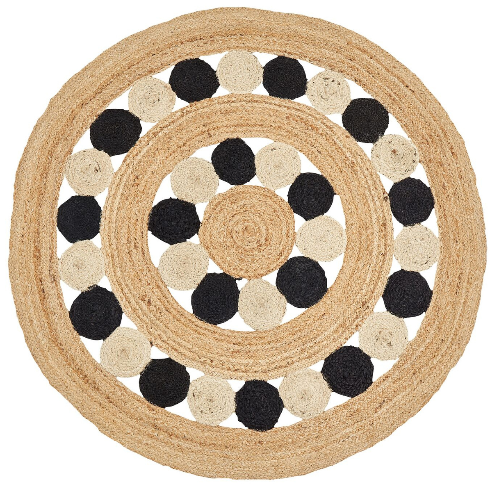AKBELLEN - Handcrafted Braided Jute Rug