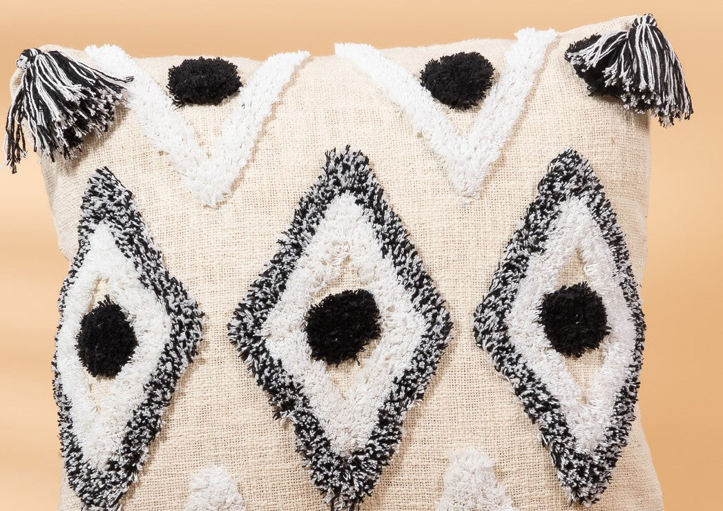 ASTRANTIA - Designer Tufted Pillow Cover