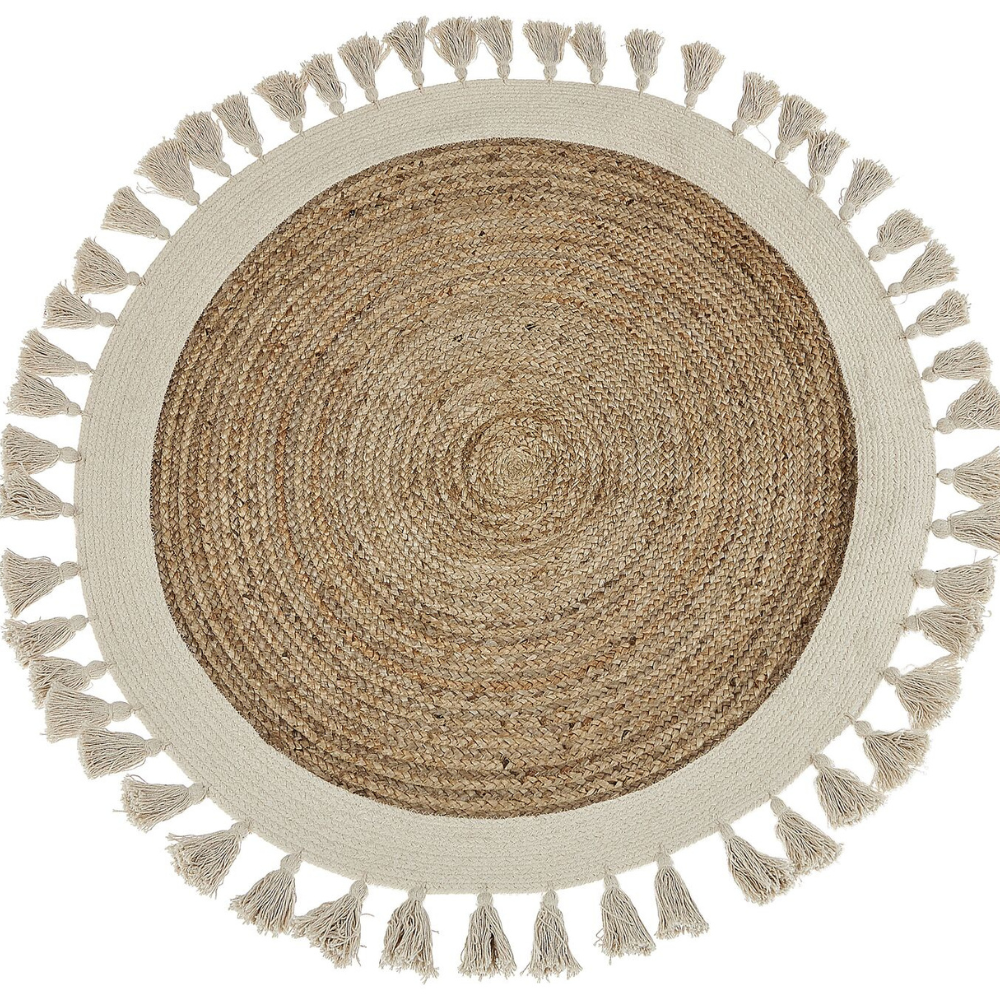 GOYNE - Handcrafted Braided Jute Rug