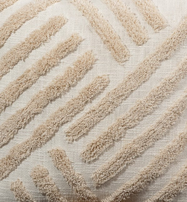 CARNATION - Soft Tufted Square Cushion Cover