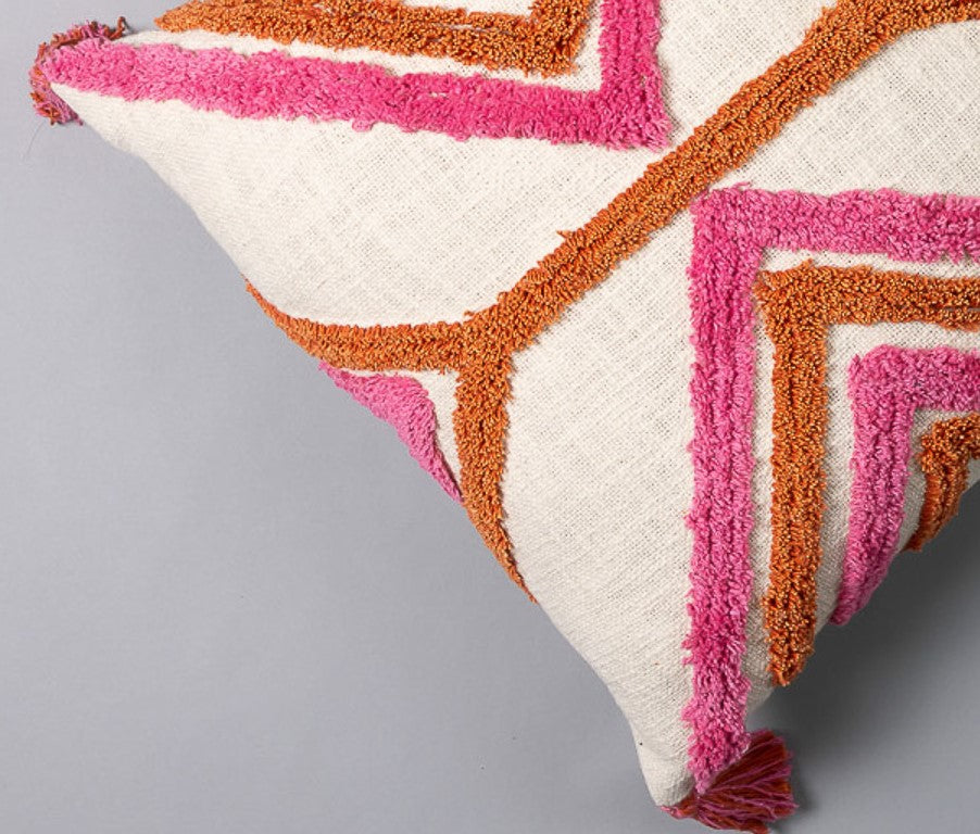 BREEZEY - Plush Tufted Pillow Cover