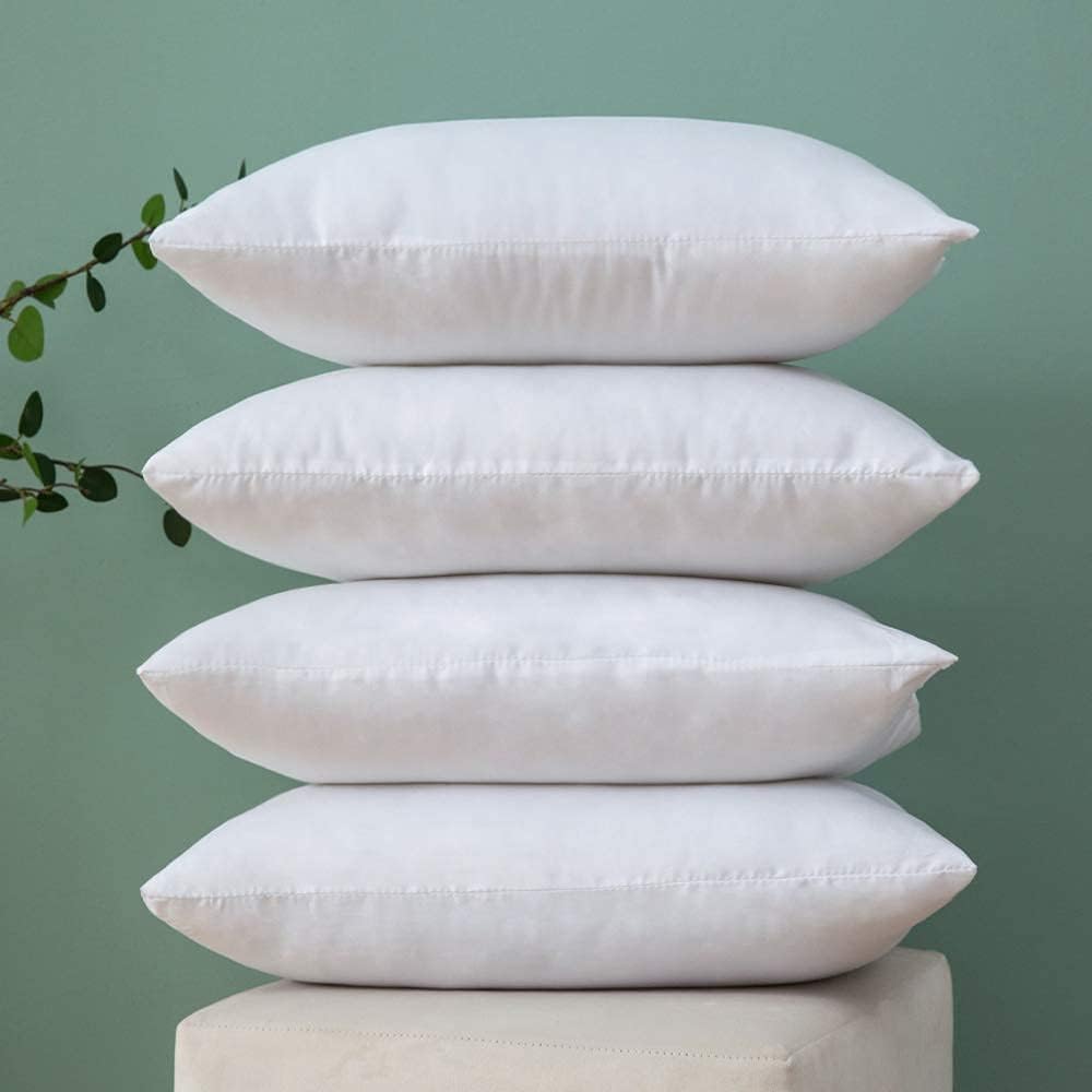 Cushions Inserts (Set of 2), Super Soft And Fluffy(40X60 cm)