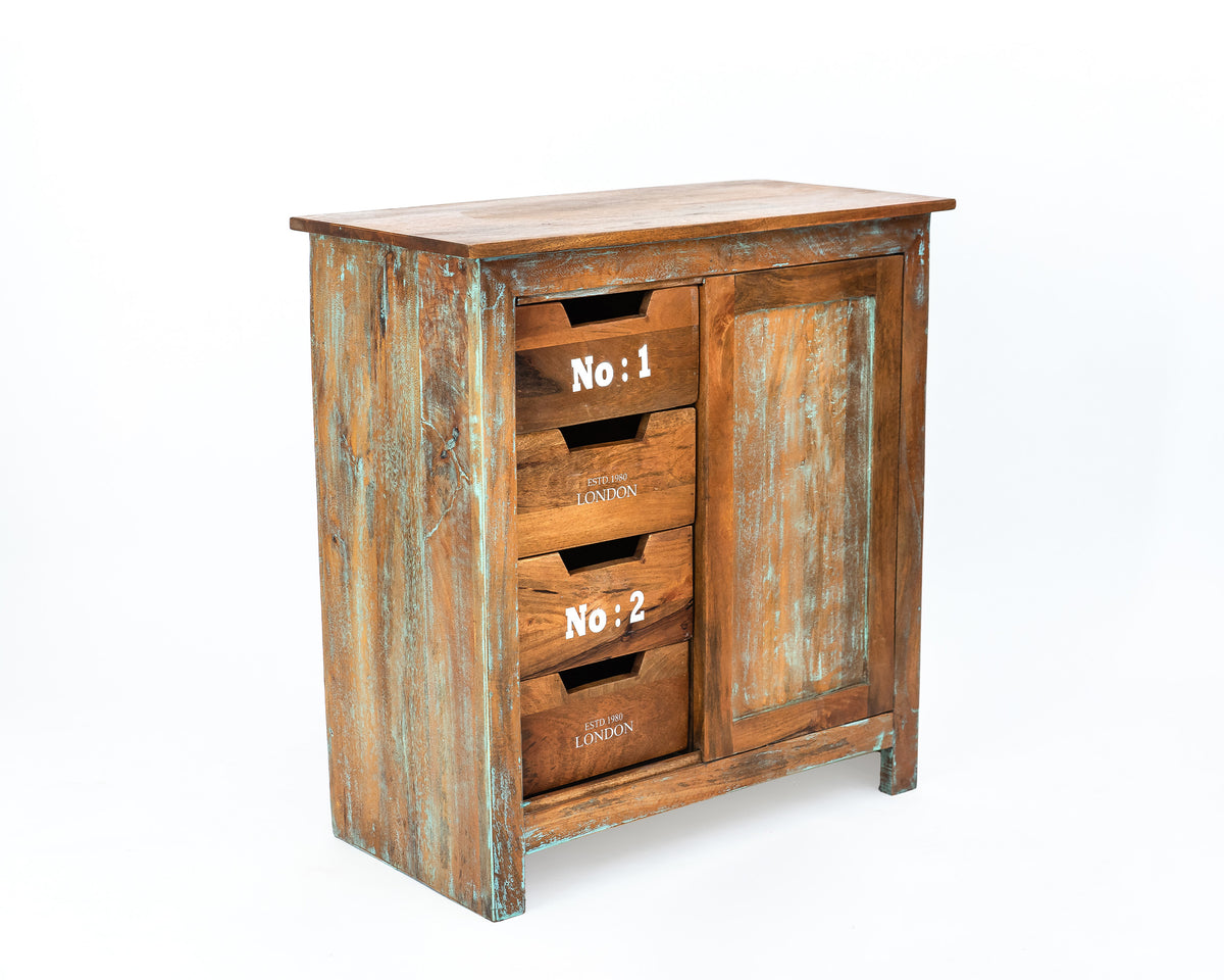 Nature’s Touch Rustic Mango Cabinet