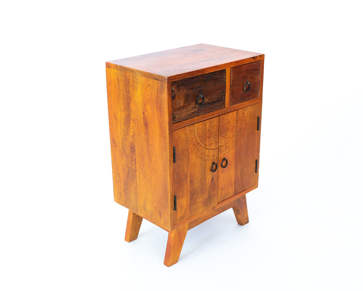 Natural Charm Mango Wood End Table