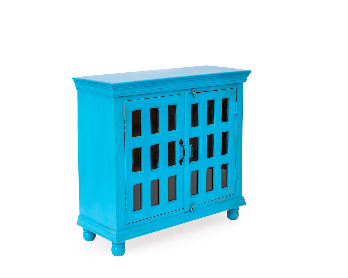 Ocean Breeze Blue Cabinet