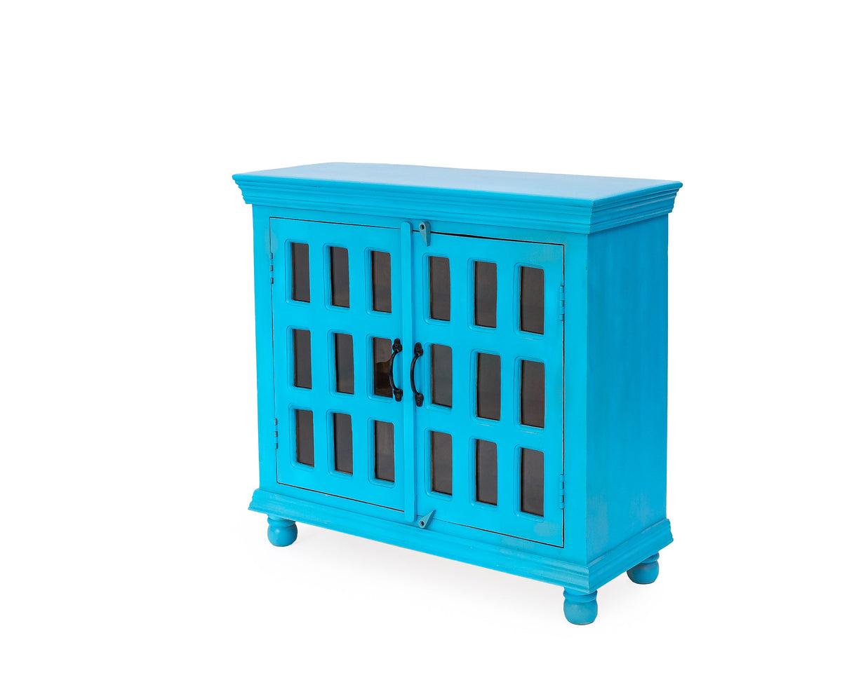 Ocean Breeze Blue Cabinet