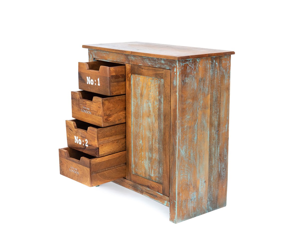 Nature’s Touch Rustic Mango Cabinet