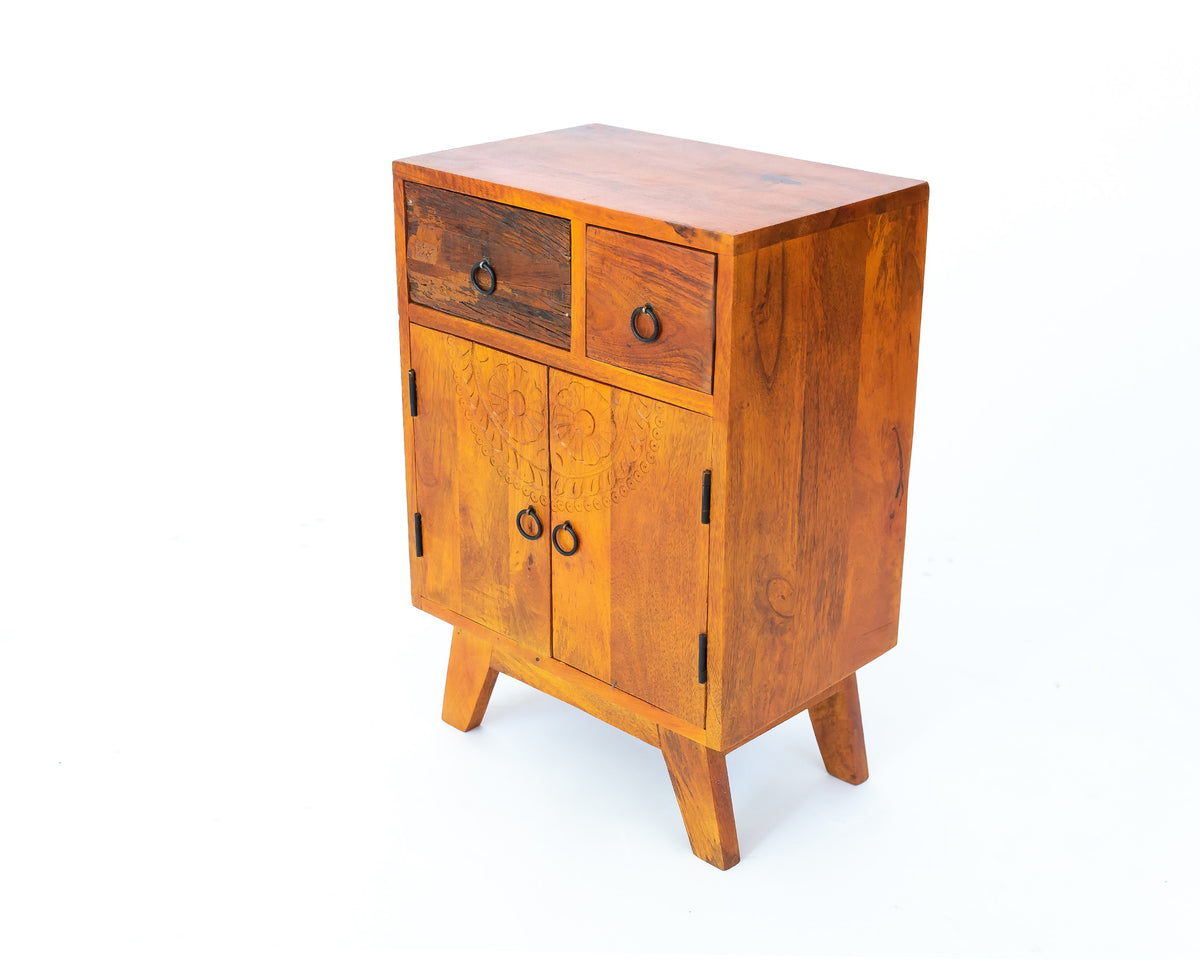 Natural Charm Mango Wood End Table