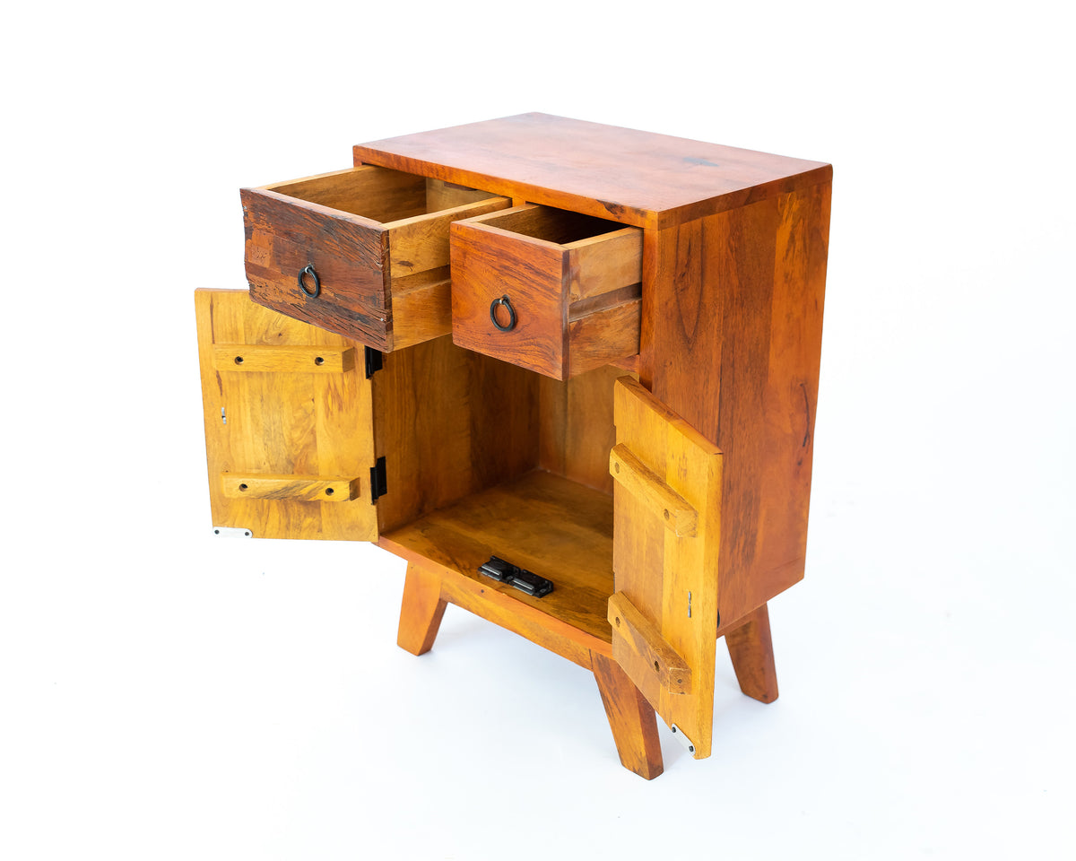 Natural Charm Mango Wood End Table