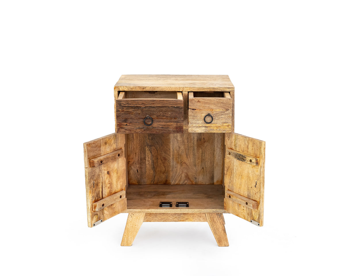 Mango Wood Grace End Table