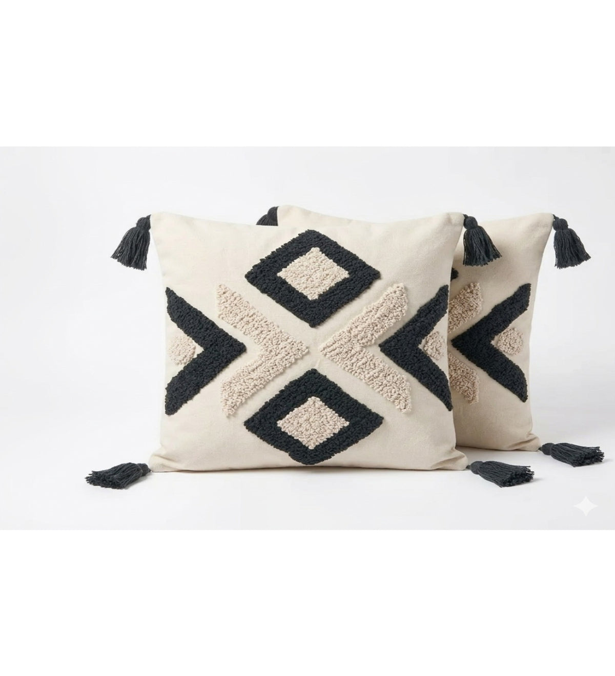 KILIM - Hand Embroidered Kilim Cushion Covers Set of 2 (18x18) | Ethnic Home Decor