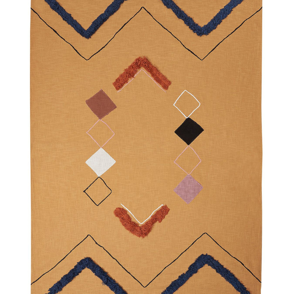 HALPOLA - Cotton Embroidery Throw