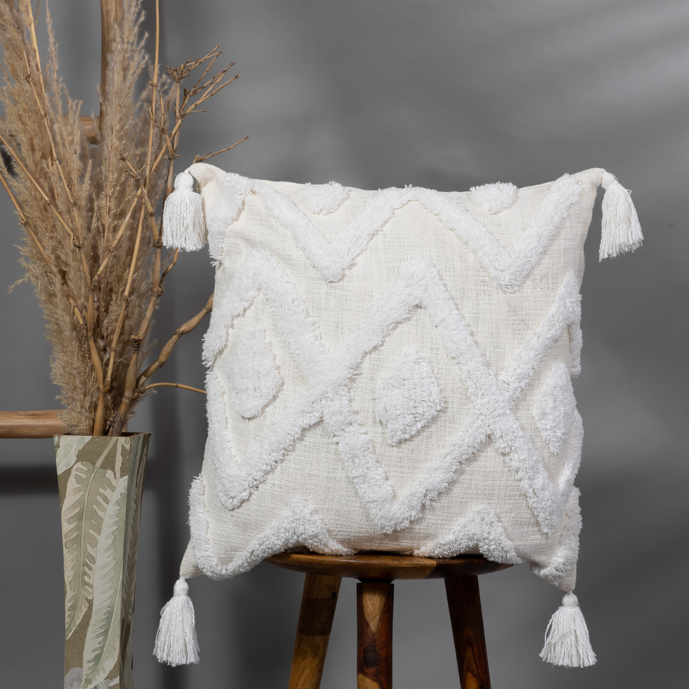 LUDISIA - Plush Tufted Pillow Cover
