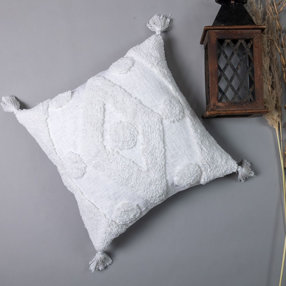 DIKJOT - Tufted Decorative Pillow Cover