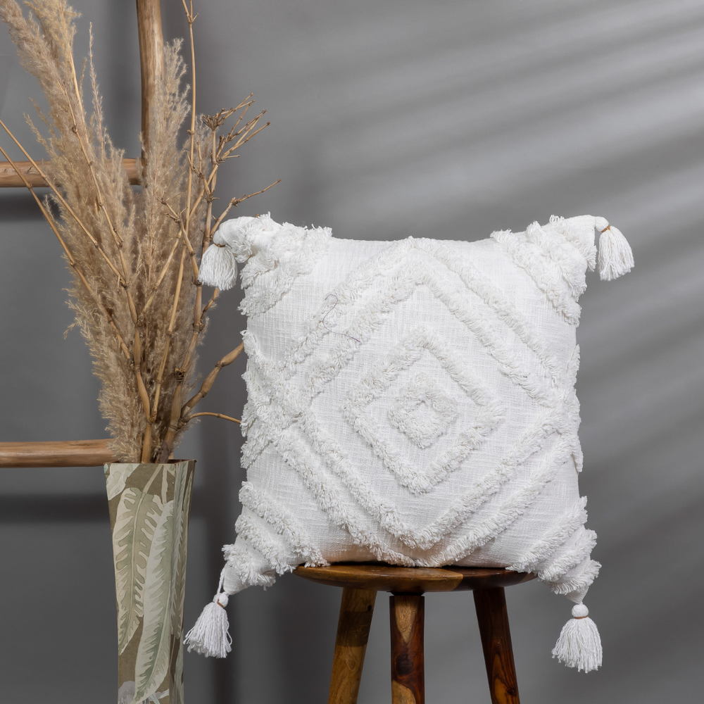 CHIRITA - Artisan Tufted Pillow Cover