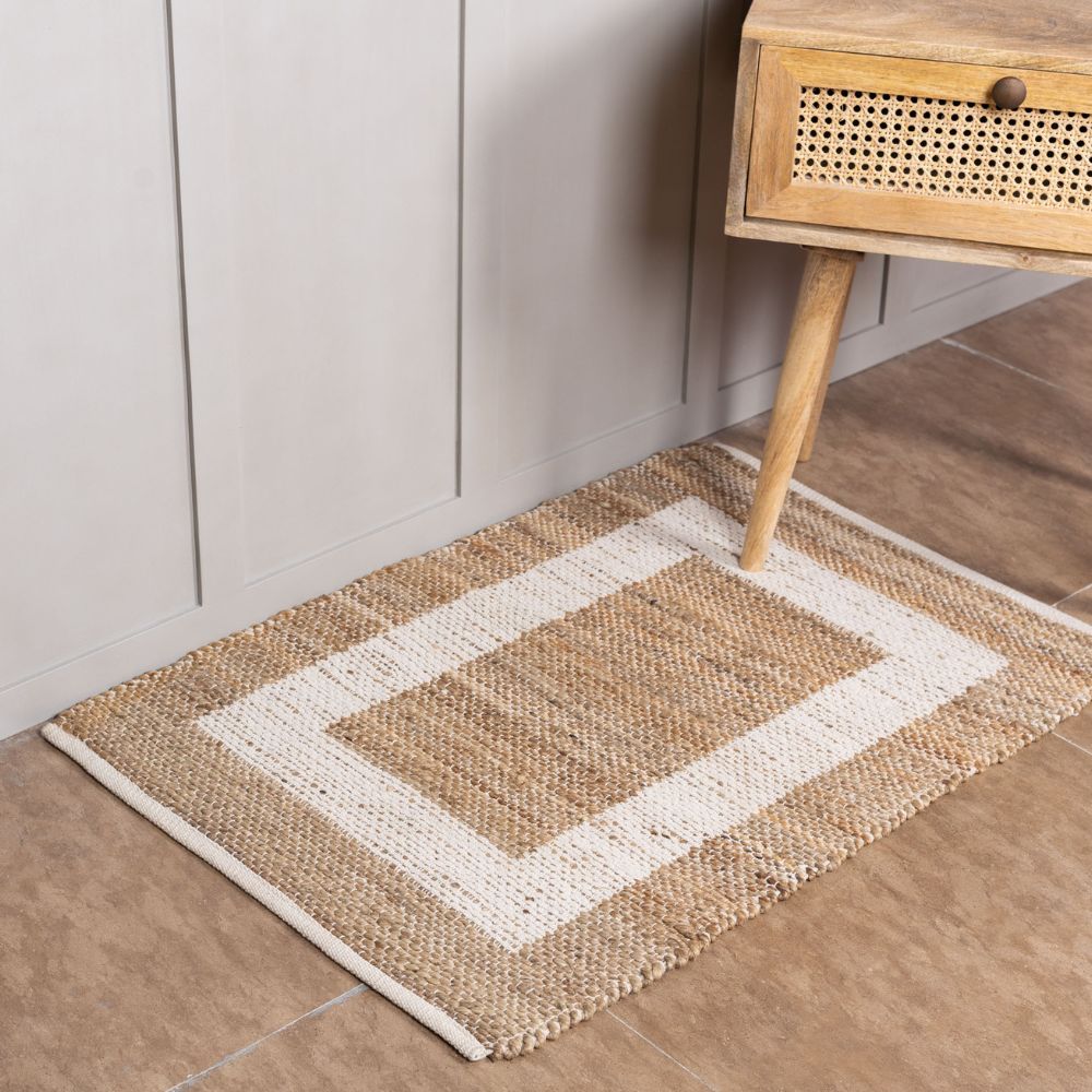 ADABAG- Hand Block Printed Cotton Rug