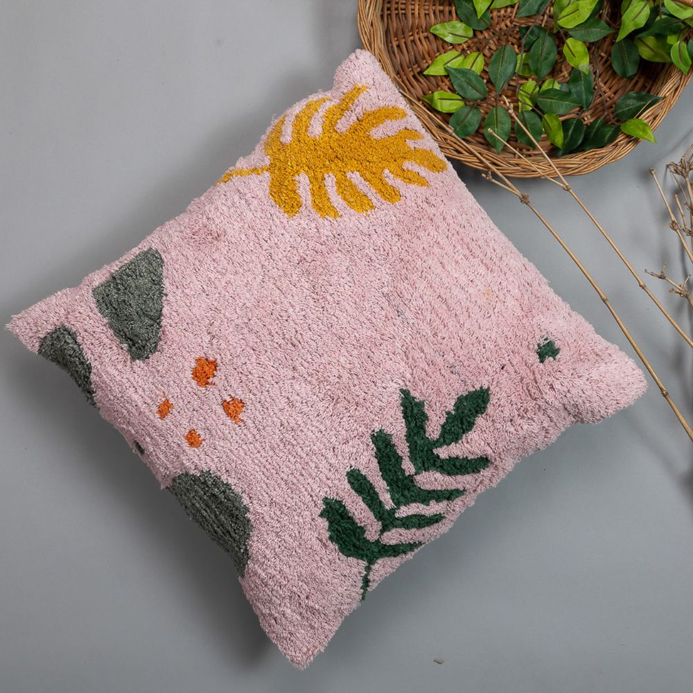 KANDIARO - Soft Tufted Square Cushion Cover