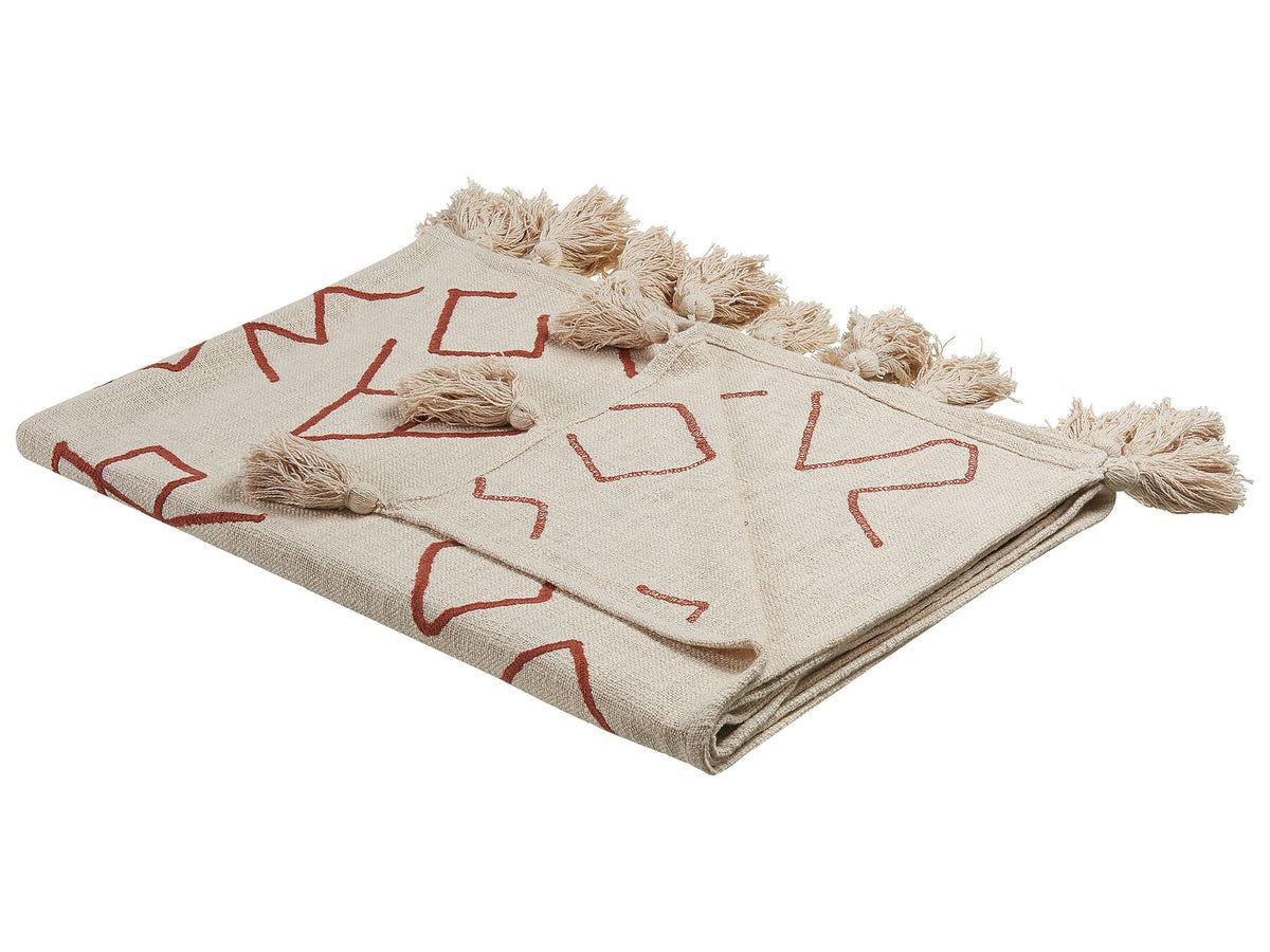 RAKYA - Decorative Embroidery Throw Blanket