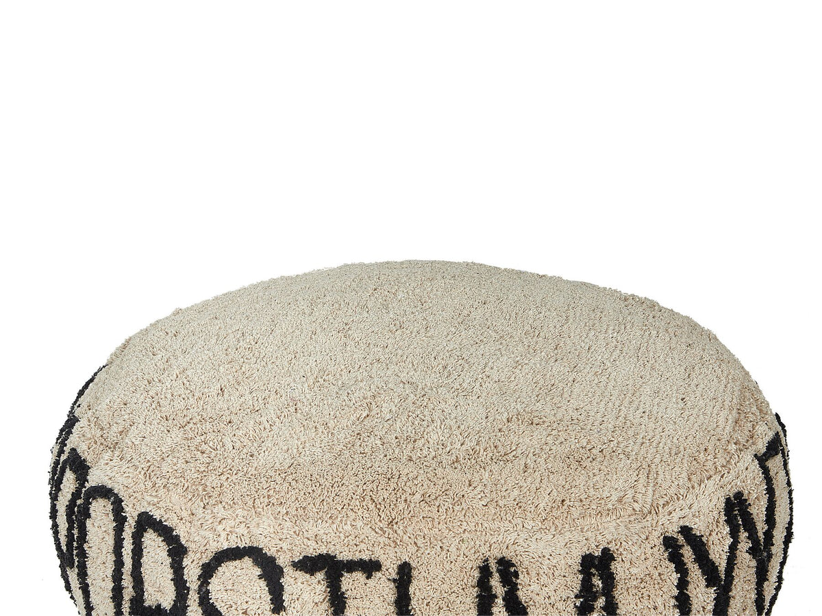 DIPLO Cotton Tufted Pouf