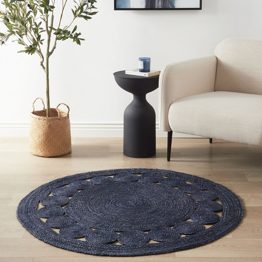 ANADERE - Handcrafted Braided Jute Rug