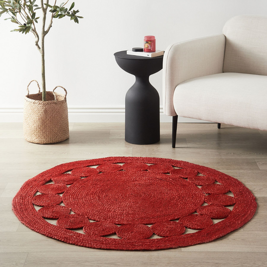 RAJA - Handcrafted Braided Jute Rug