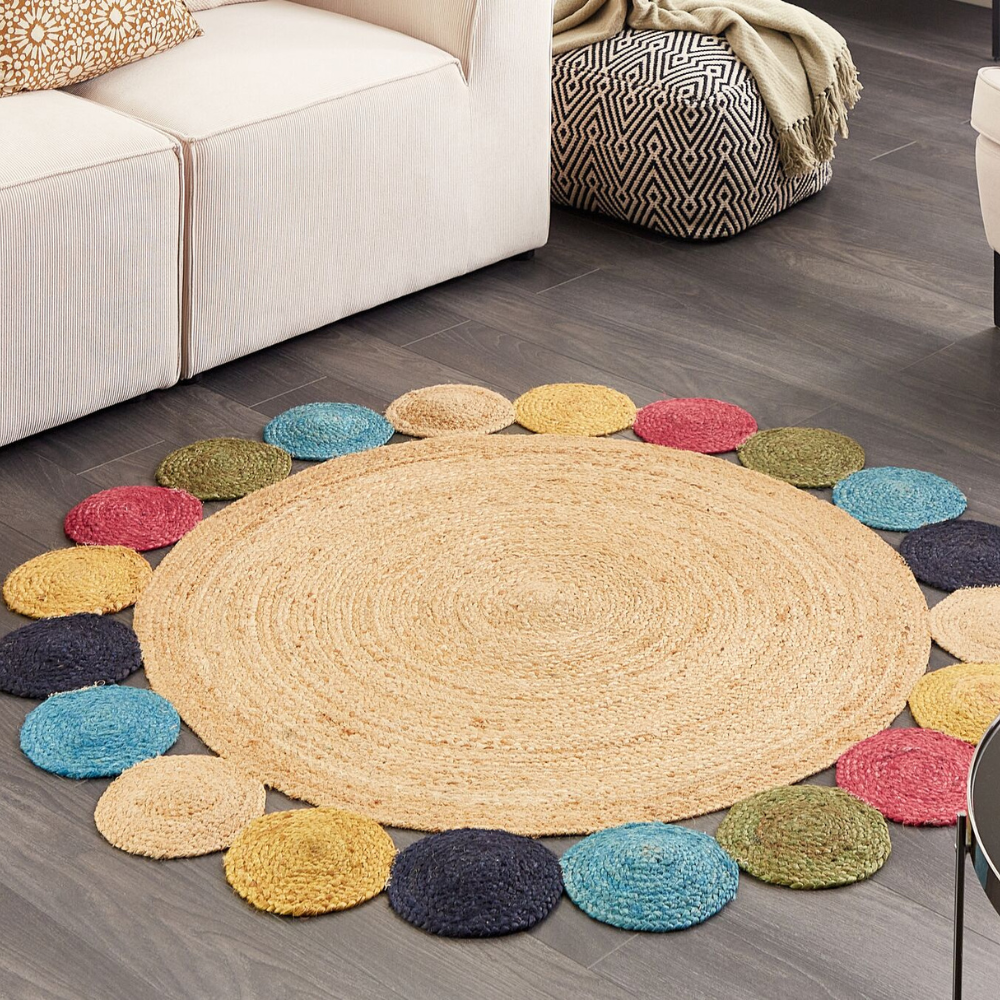 INCIK - Handcrafted Braided Jute Rug