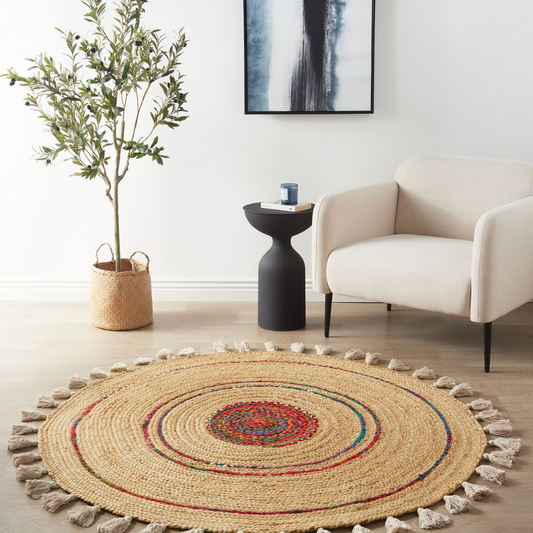 BAYAT - JUTE BRAIDED RUG