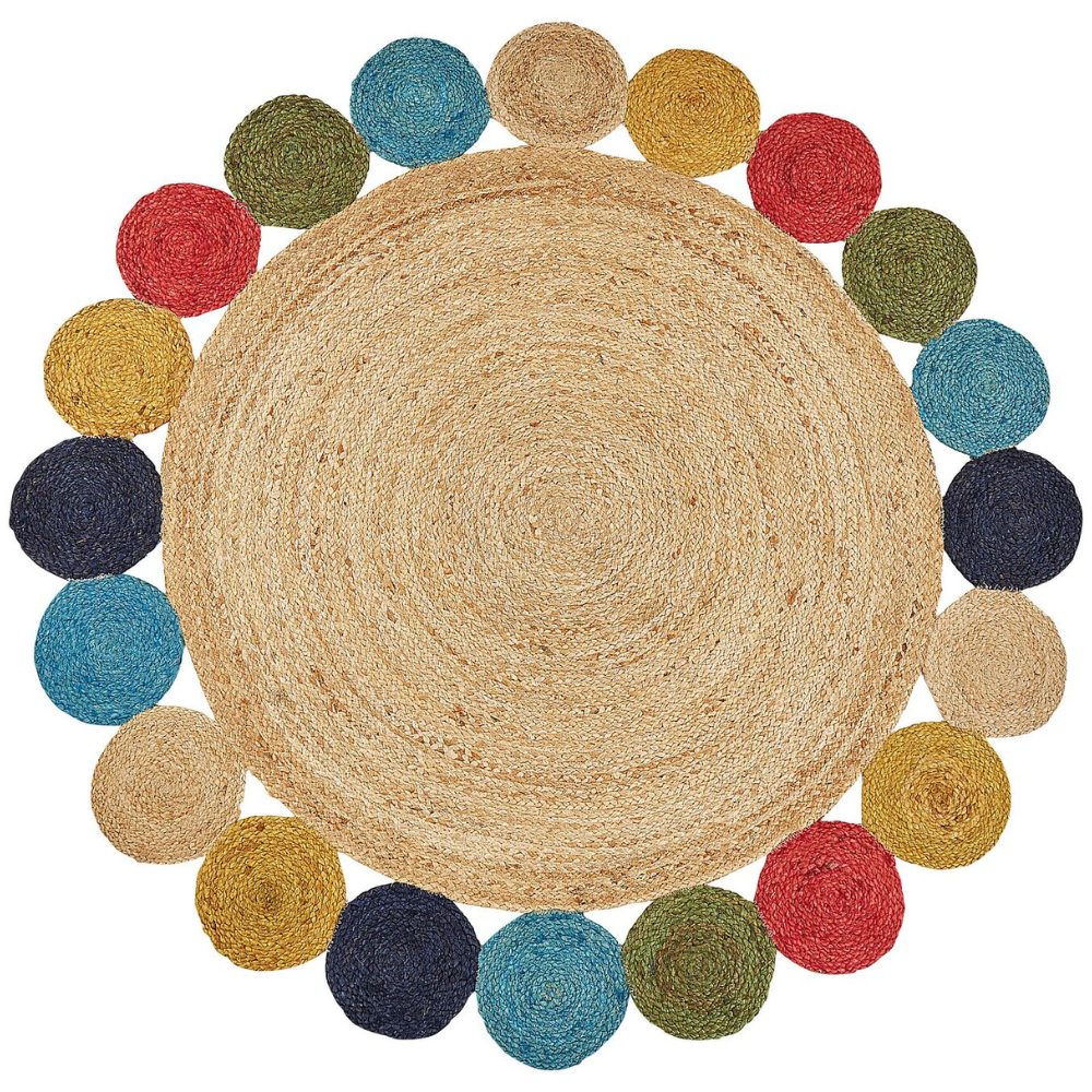 INCIK - Handcrafted Braided Jute Rug