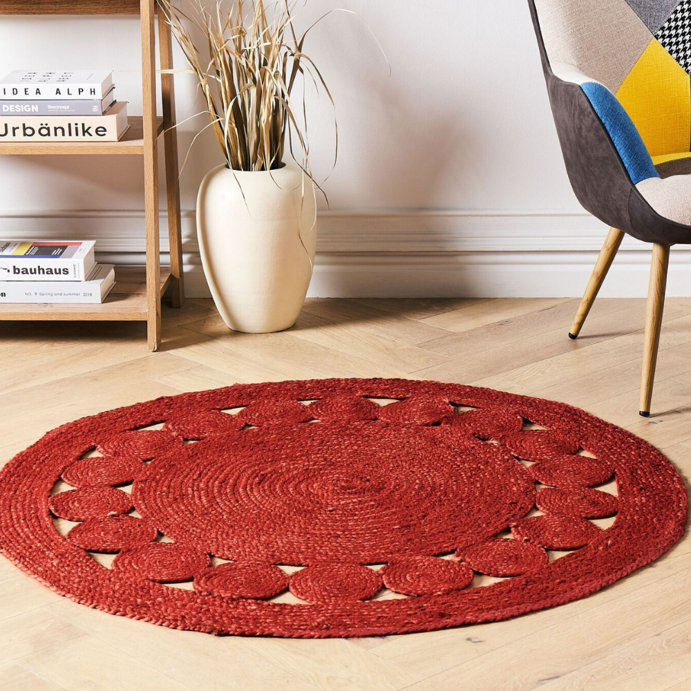 RAJA - Handcrafted Braided Jute Rug