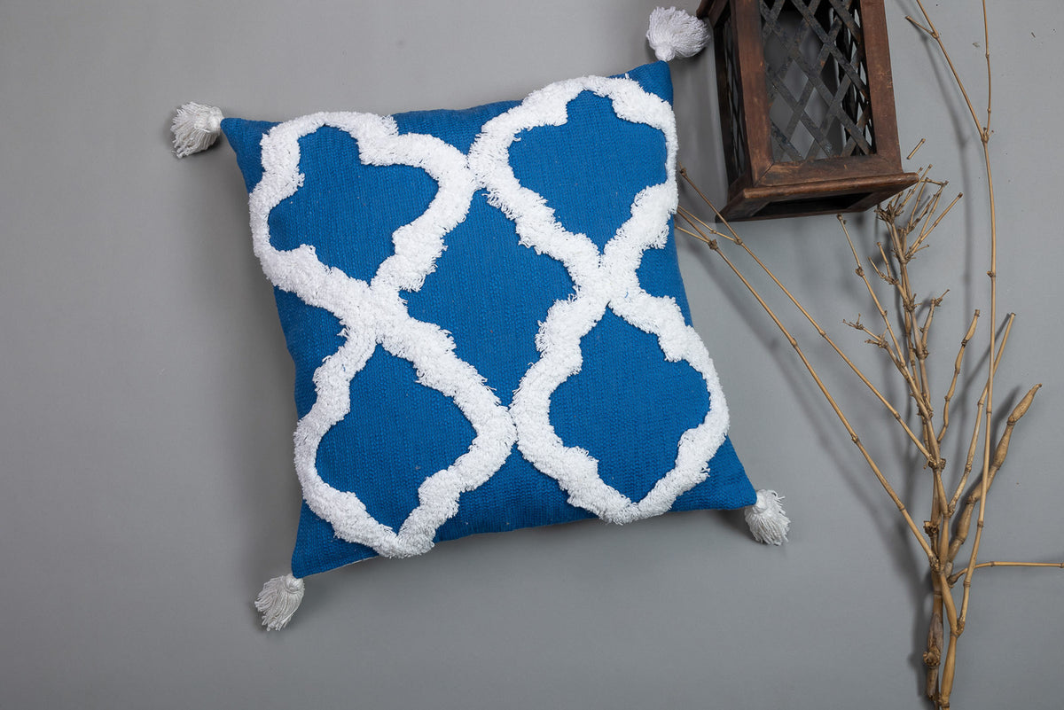 RHOEA - Designer Tufted Pillow Cover
