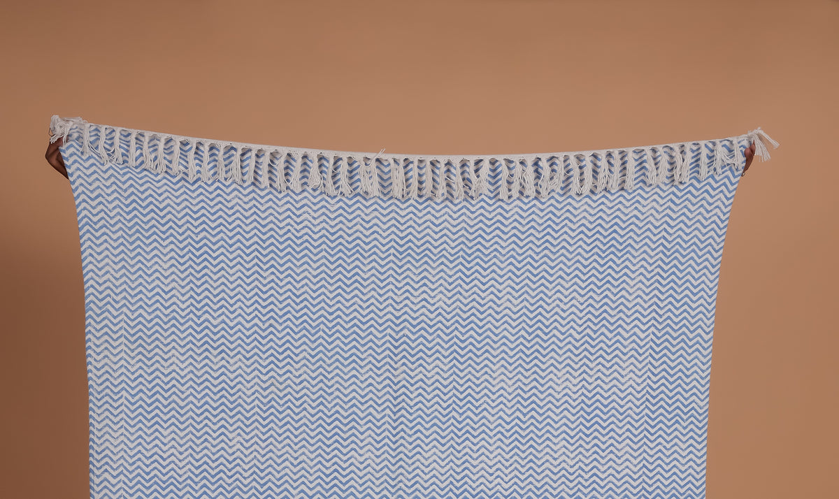 TILMI - Hand Block Printed Throw