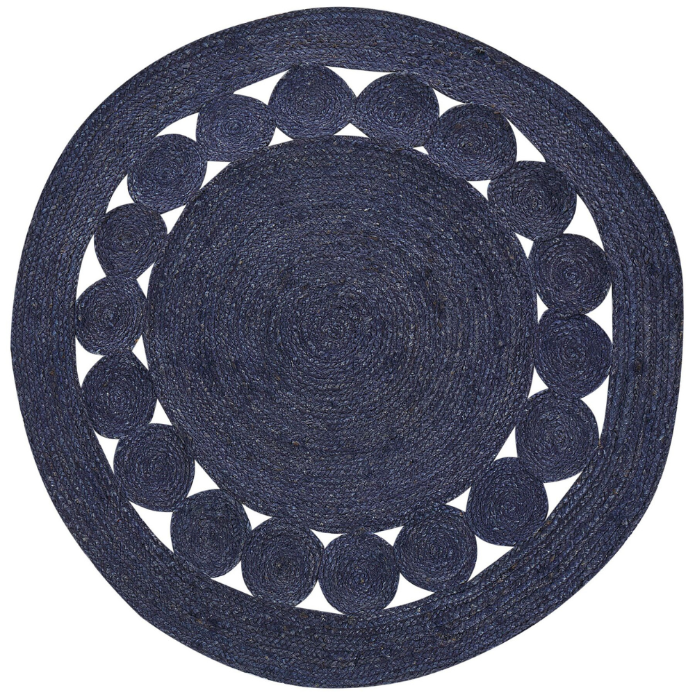ANADERE - Handcrafted Braided Jute Rug