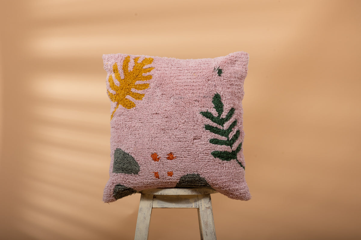 KANDIARO - Soft Tufted Square Cushion Cover