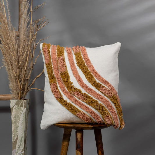 TULUM - Soft Tufted Square Cushion Cover