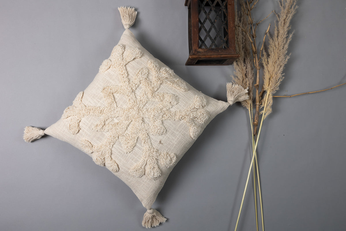 DOLICHOS  -  Plush Tufted Pillow Cover