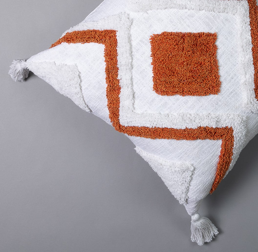 FUSSEL   - Tufted Decorative Pillow Cover