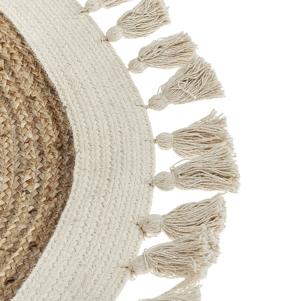 GOYNE - Handcrafted Braided Jute Rug