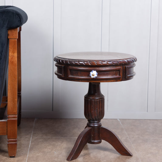 Sustainable Acacia Wood End Table