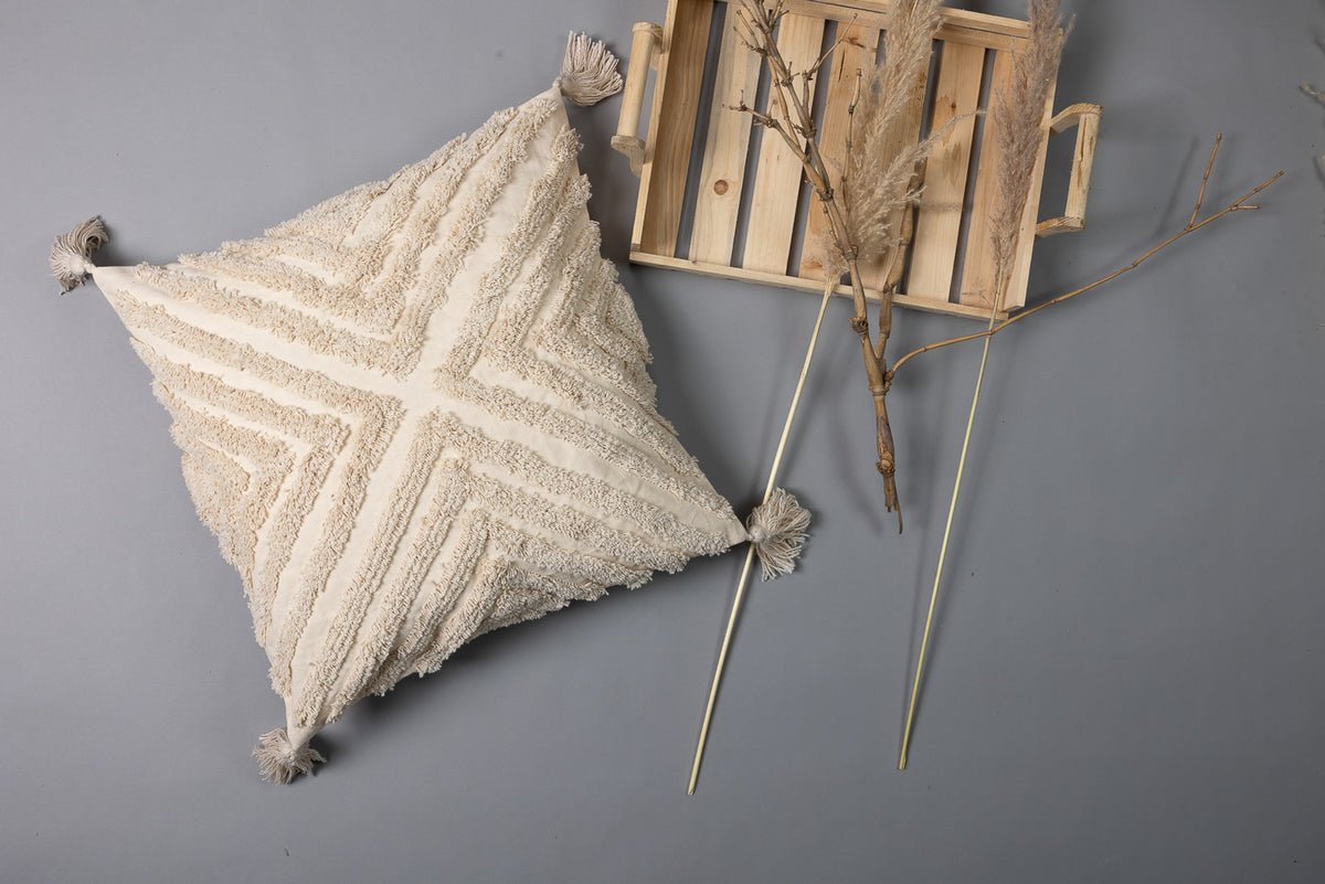 AIYANA   - Soft Tufted Square Cushion Cover