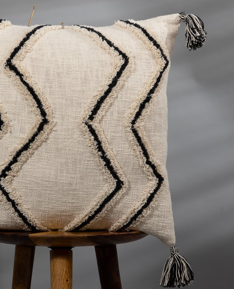 BUCHRA   -  Plush Tufted Pillow Cover